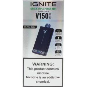 IGNITE V150 PRO GREEN APPLE PEACH KIWI