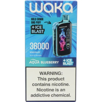 WAKA BLAST 36K BLUEBERRY AQUA