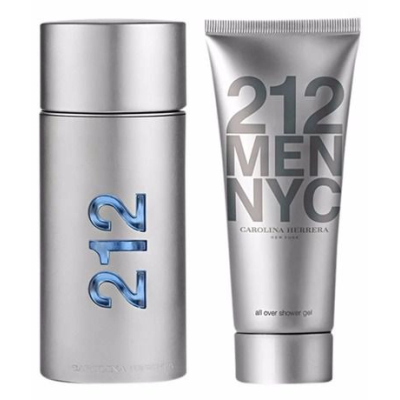 CAROLINA HERRERA KIT 212 MEN EDT 100ML + A/SHAVE 100ML