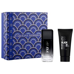 CAROLINA HERRERA KIT 212 VIP BLACK EDP 100ML + SHOWER GEL 100ML