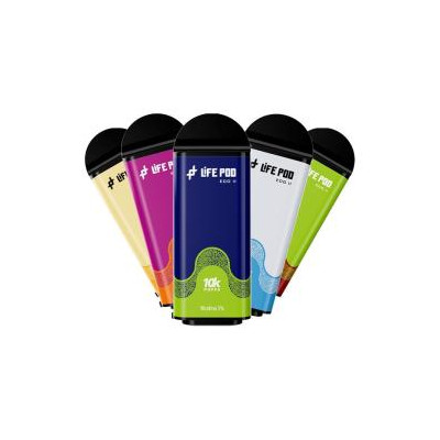 LIFE POD ECO II 10K CARTUCHO GRAPE ICE
