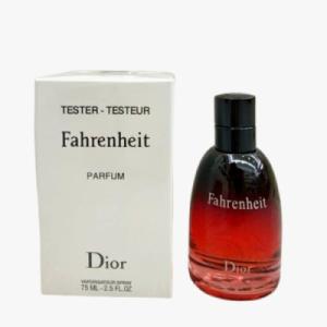 TESTER DIOR FAHRENHEIT PARFUM 75ML