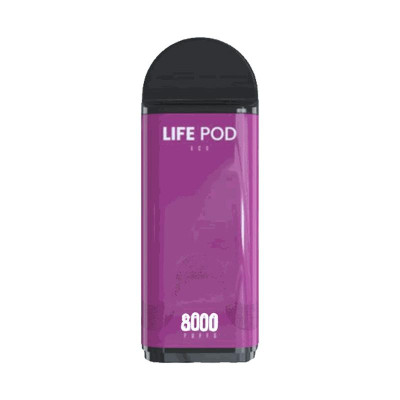 LIFE POD PRO 8K CARTUCHO GRAPE ICE