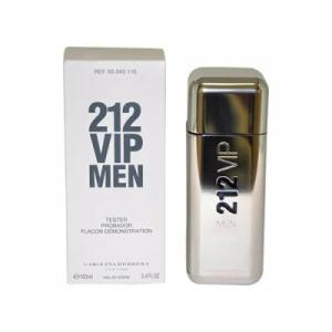 TESTER CAROLINA HERRERA 212 VIP MEN EDT 100ML MASC