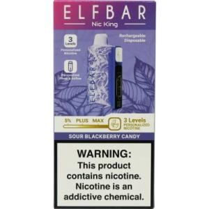 ELF BAR NIC KING 40K SOUR BLACKBERRY CANDY