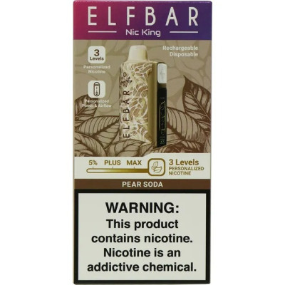 ELF BAR NIC KING 40K PEAR SODA