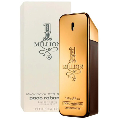 TESTER PACO RABANNE 1 MILLION EDT 100ML MASC