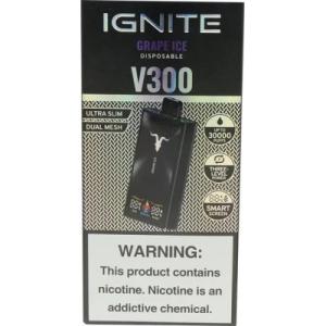 IGNITE V300 BLACK GRAPE ICE