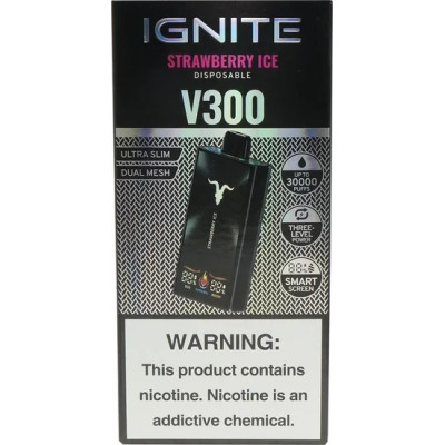 IGNITE V300 BLACK STRAWBERRY ICE
