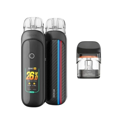 PIXO KIT BLACK + 2CX COIL 0,6 OHM