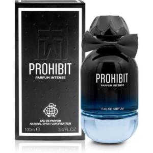 FRAGRANCE WORLD PROHIBIT PARFUM INTENSE (BLACK) EDP 100ML