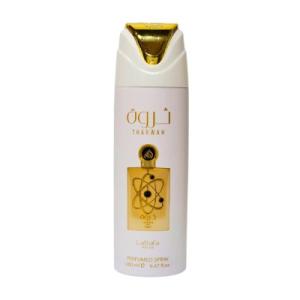DESODORANTE LATTAFA SPRAY THARWAH GOLD 200ML