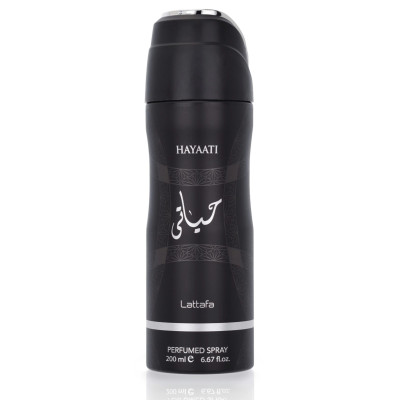 DESODORANTE LATTAFA SPRAY HAYAATI AL MALEKY 200ML