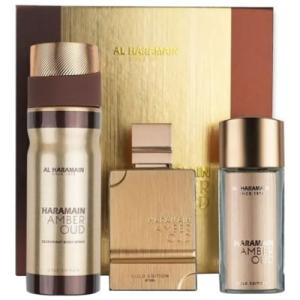 KIT AL HARAMAIN AMBER OUD GOLD EDITION EDP 75ML + EDP 30ML + DEO 200ML