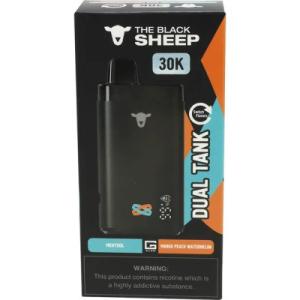 BLACK SHEEP 30K MENTHOL / MANGO PEACH WATERMELON
