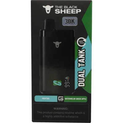 BLACK SHEEP 30K MENTHOL / WATERMELON GREEN APPLE