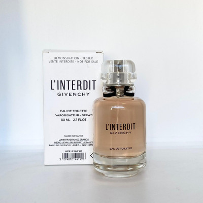 TESTER GIVENCHY L'INTERDIT EDT 80ML