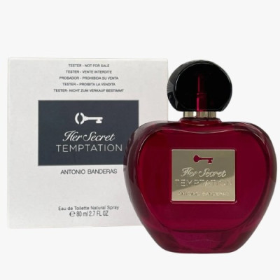 TESTER ANTONIO BANDERAS HER SECRET TEMPTATION