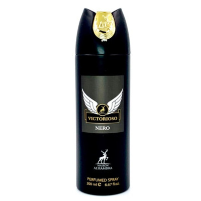 DESODORANTE MAISON ALHAMBRA VICTORIOSO NERO 200ML