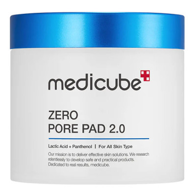 MEDICUBE (ALMOFADAS TONICAS) ZERO PORE PAD 2.0 70 UNIDADES