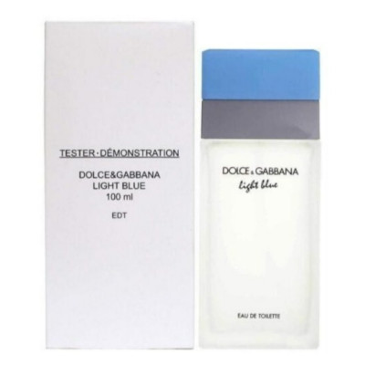 TESTER DOLCE & GABBANA LIGHT BLUE EDT 100ML FEM