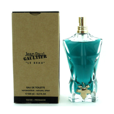 TESTER JEAN PAUL G LE BEAU EDT 125ML MASC
