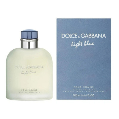 DOLCE&GABBANA LIGHT BLUE MEN EDT 200ML MASC