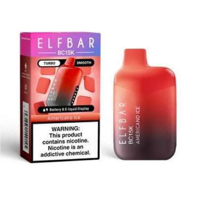 ELF BAR BC 15K AMERICANO ICE