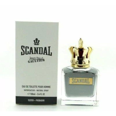 TESTER JEAN PAUL G SCANDAL EDT POUR HOMME 100ML