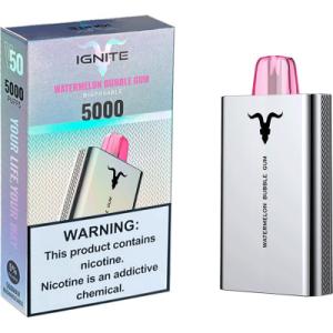 IGNITE V50 PRATA STRAWBERRY BUBBLE GUM