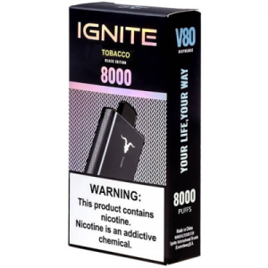 IGNITE V80 BLACK TOBACCO