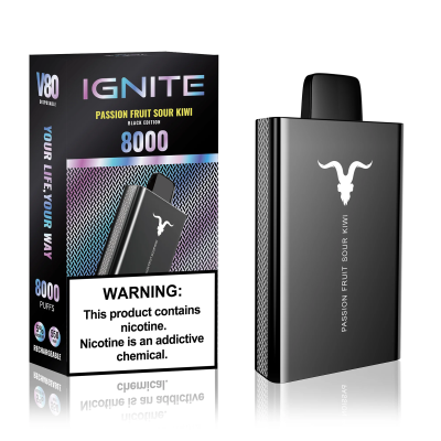 IGNITE V80 BLACK PASSION FRUIT SOUR KIWI