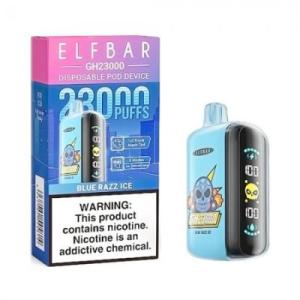 ELF BAR GH 23K BLUE RAZZ ICE