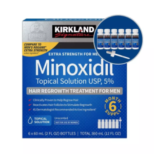 MINOXIDIL KIRKLAND 6X60ML AM 03/2027