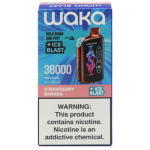 WAKA BLAST 36K STRAWBERRY BANANA