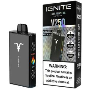 IGNITE V250 BLACK ALOE GRAPE