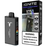 IGNITE V250 BLACK BLUEBERRY STRAWBERRY COCONUT