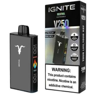 IGNITE V250 BLACK MENTHOL