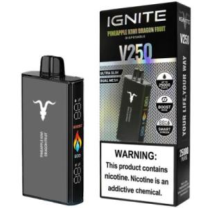IGNITE V250 BLACK PINEAPPLE KIWI DRAGON