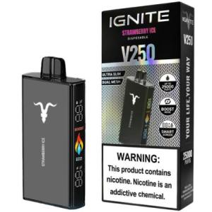 IGNITE V250 BLACK STRAWBERRY ICE
