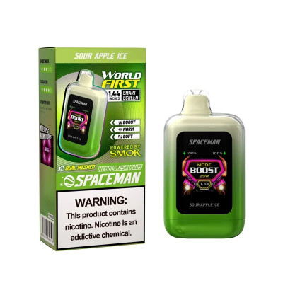 SMOK SPACEMAN NEBULA 25K SOUR APPLE ICE