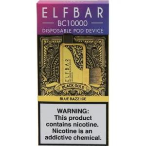 ELF BAR BC 10K GOLD BLUE RAZZ ICE